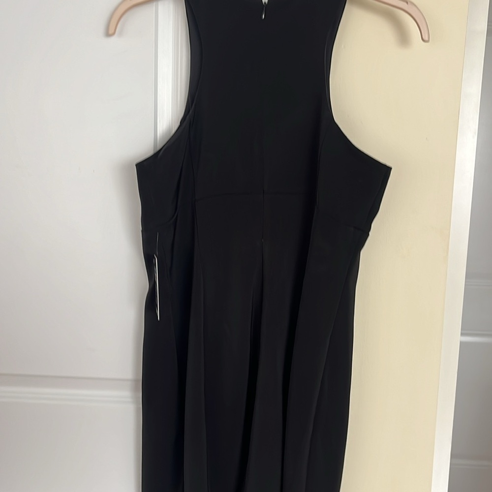 Black Express dress with high neck buzzed with gems brand new with tags - Picture 4 of 5